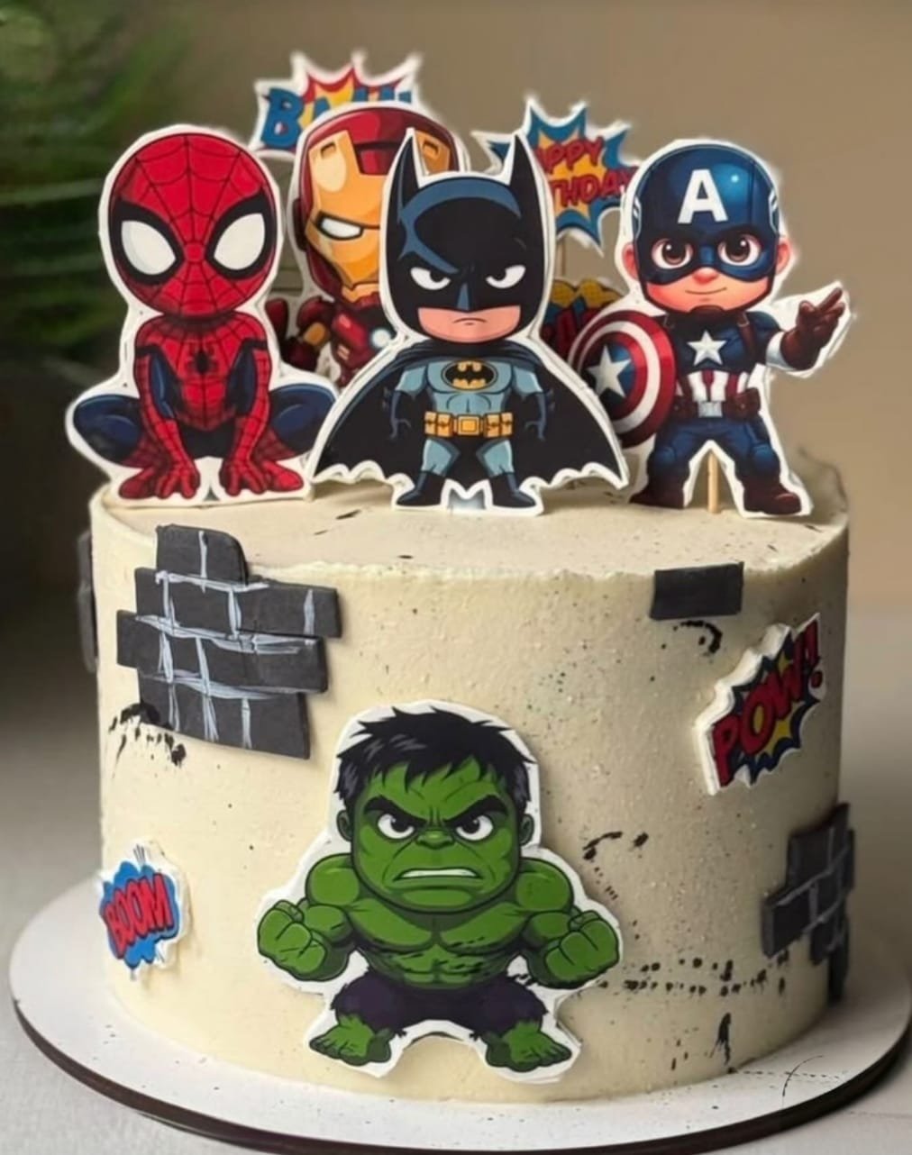 Super Hero united Cake